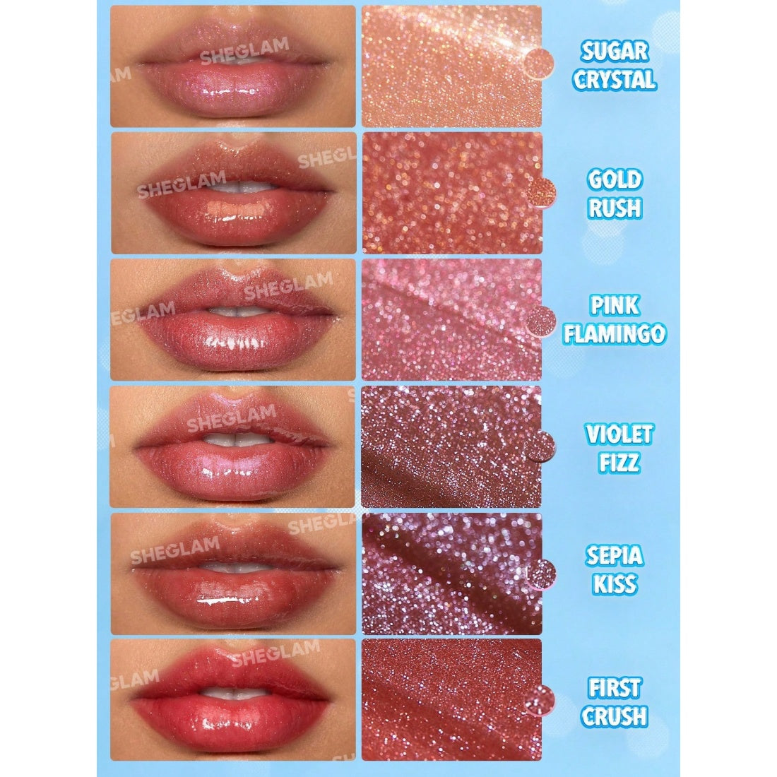 SHEGLAM Pout-Perfect Shimmer Lip Plumper-114 Pink Flamingo