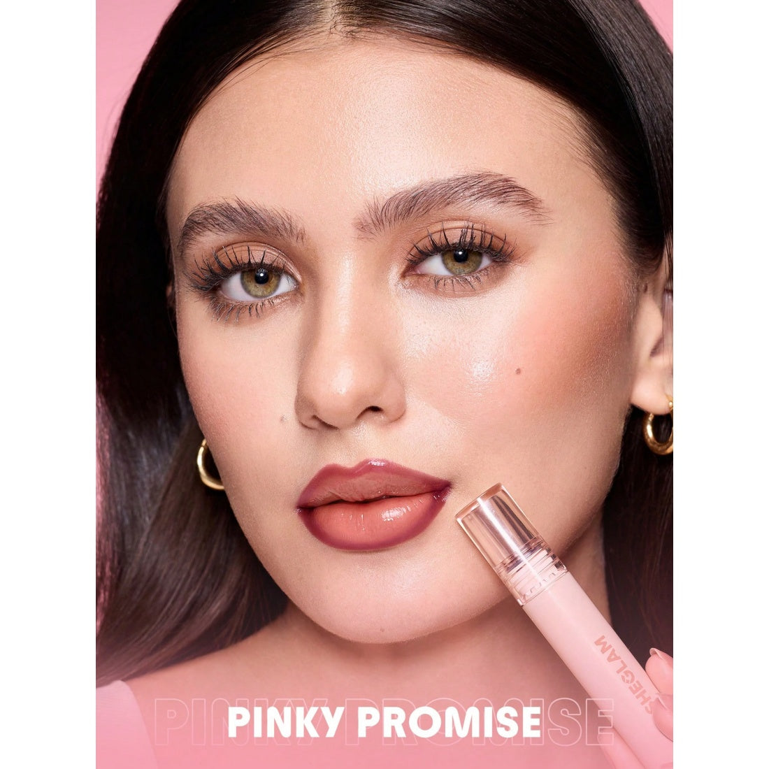 SHEGLAM Fall In Line Tinte delineador de labios despegable - 110 Pinky Promise