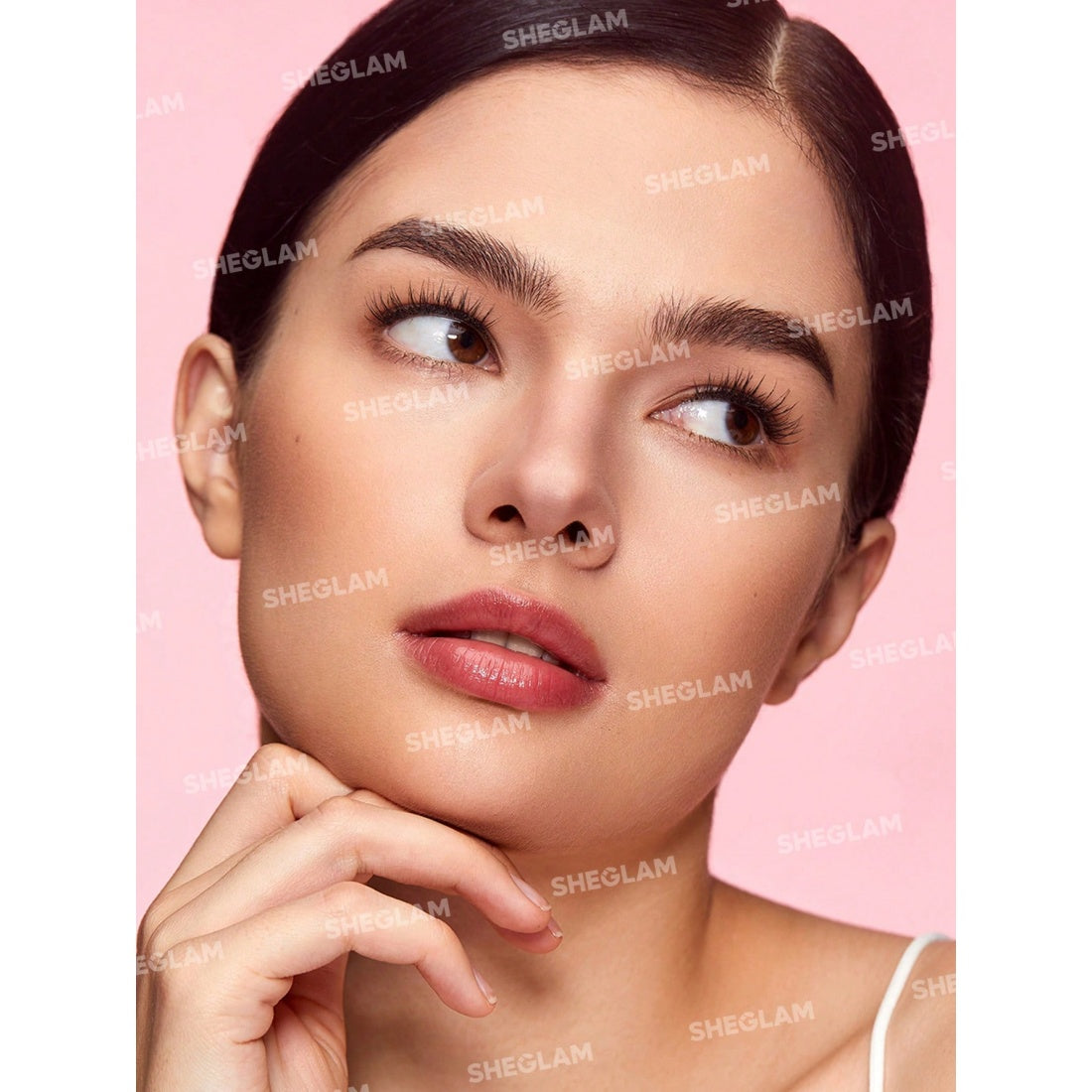 SHEGLAM Lápiz 2 en 1 para contorno e iluminador de nariz Fine Line - 02 Umber