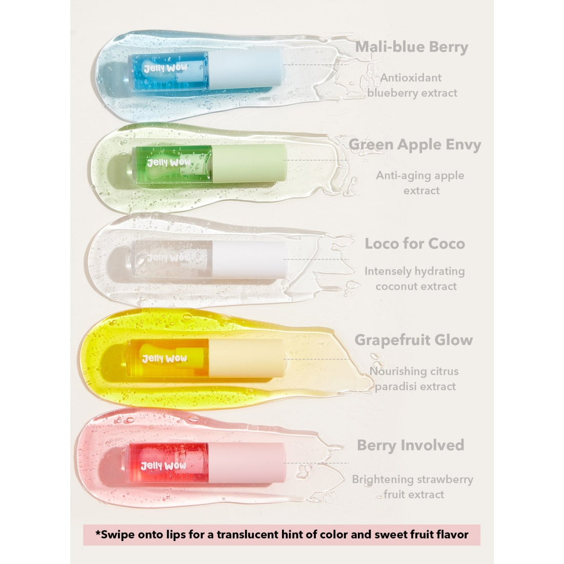 SHEGLAM Jelly Wow Hydrating Lip Oil-603 Berry Involved