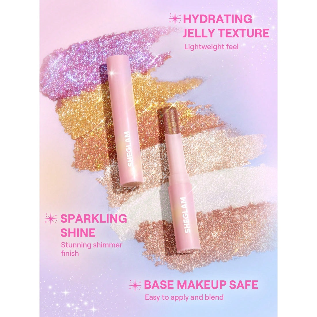 SHEGLAM Crystal Jelly Glaze Stick – 06 Aura Blitz