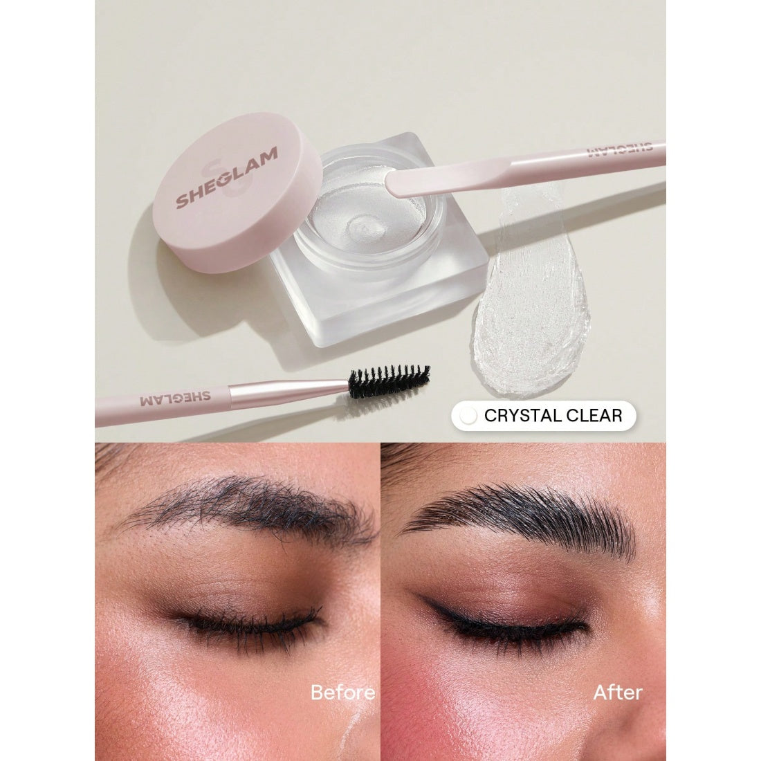 SHEGLAM Set Me Up Brow Hold-Kristalhelder