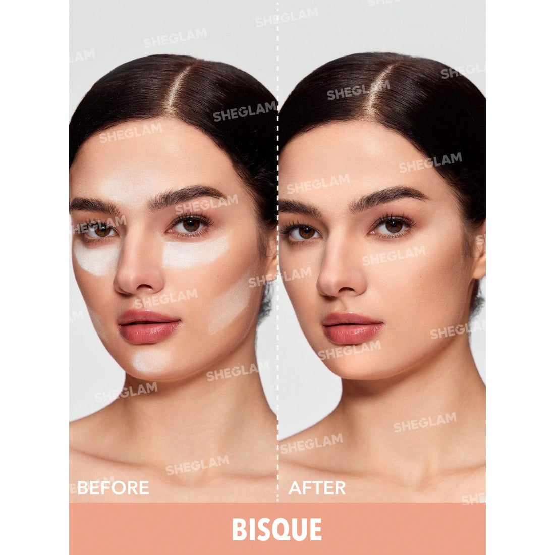 SHEGLAM Insta-Ready Face & Under Eye Setting Powder Duo-11 Bisque