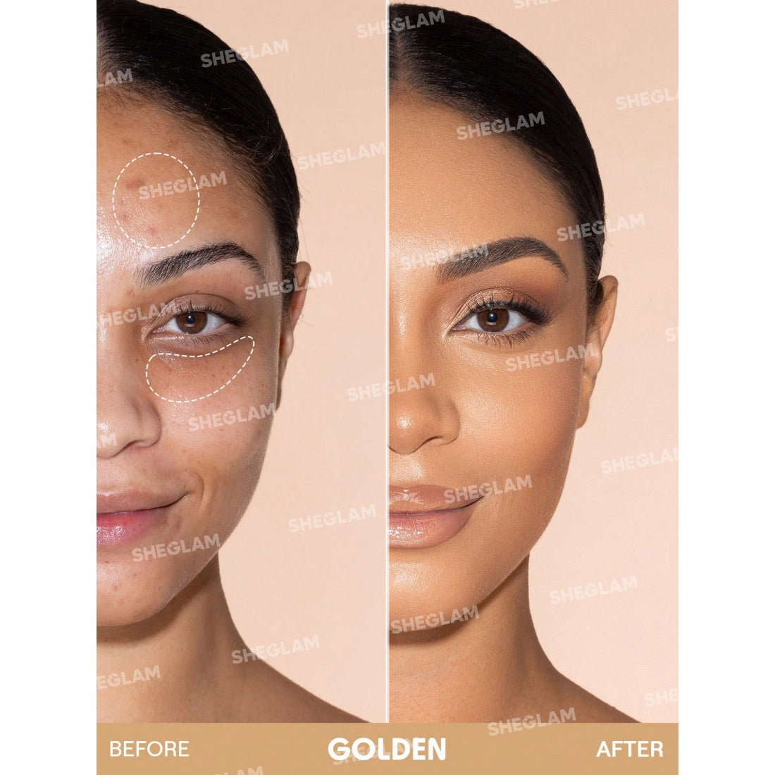 SHEGLAM Like Magic 12HR Full Coverage Concealer - Golden