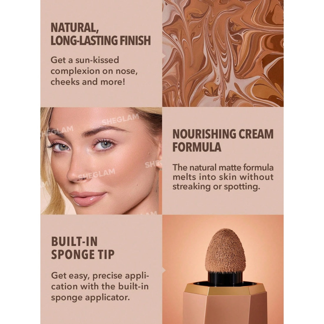 SHEGLAM Sun Beam Matter Flüssig-Bronzer - 05 Golden Sun