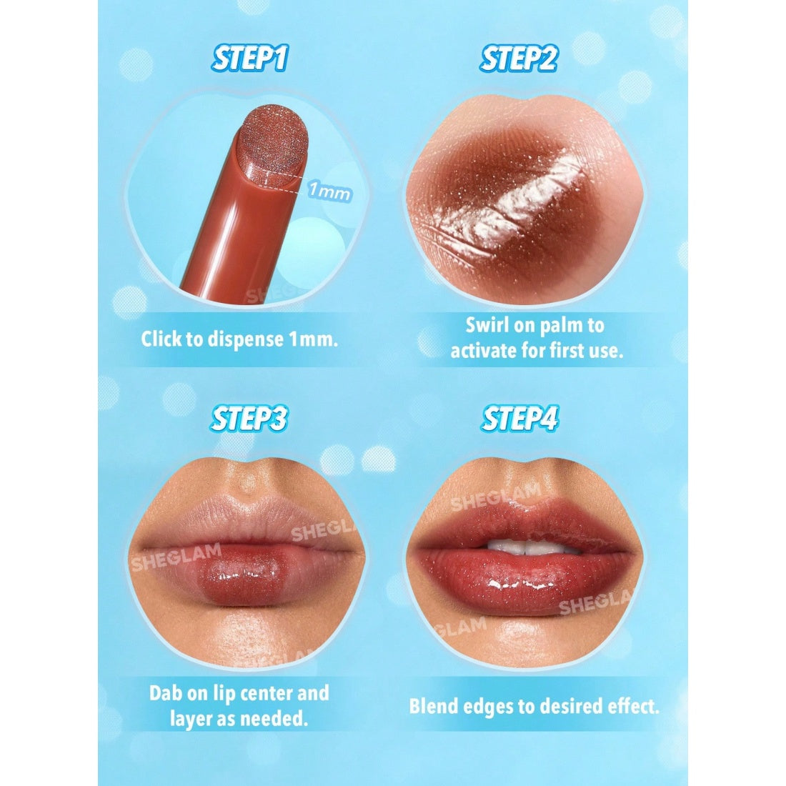 SHEGLAM Pout-Perfect Shimmer Lip Plumper-114 Pink Flamingo