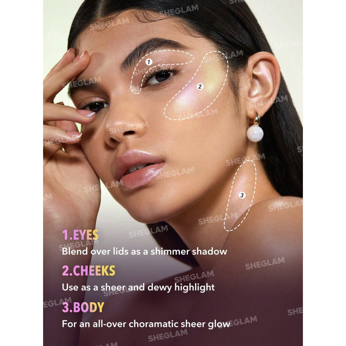 Iluminador líquido SHEGLAM Chroma-Glow Bloom-90 Flying Comet