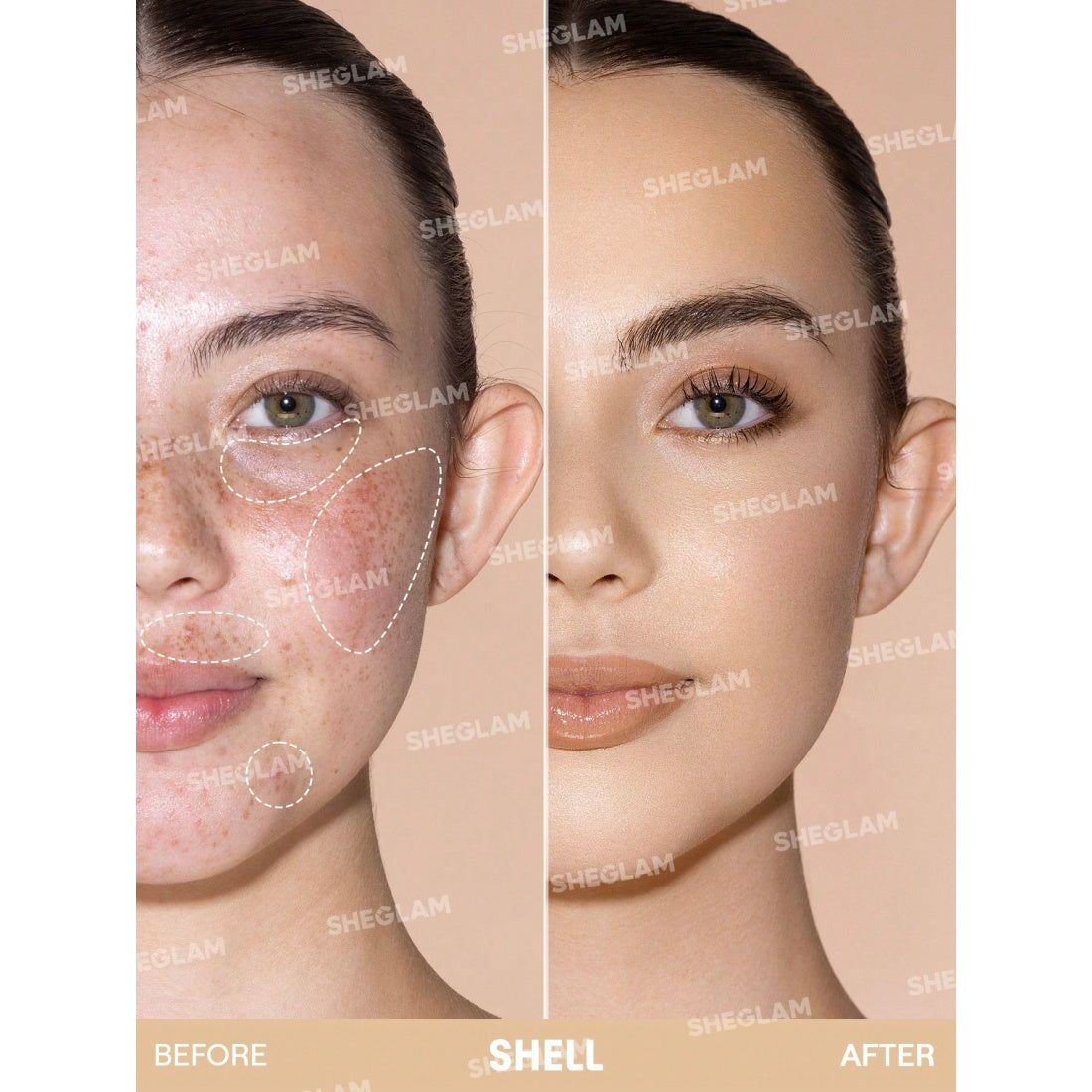SHEGLAM Like Magic 12HR Full Coverage Concealer - Shell