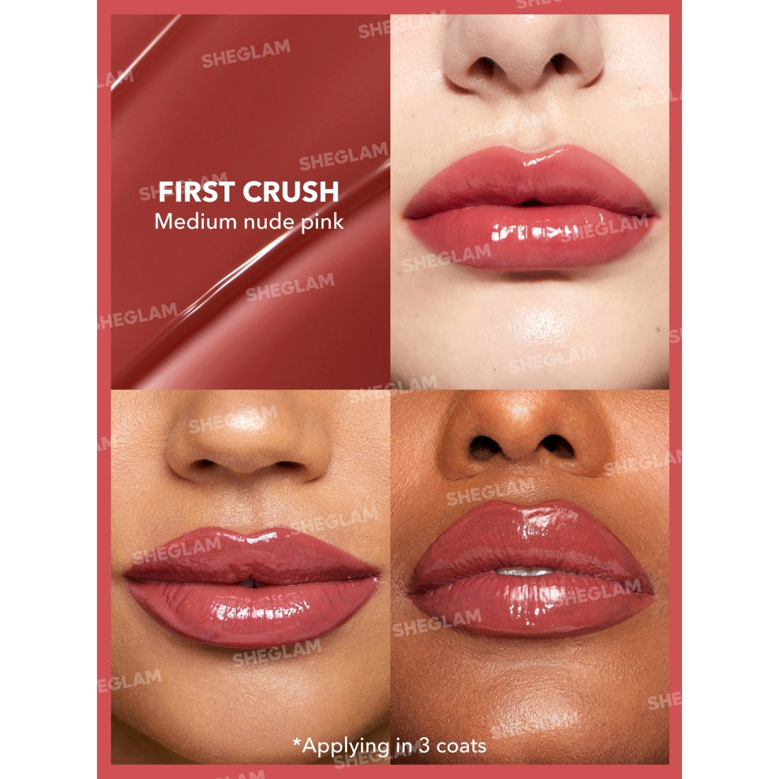 SHEGLAM Pout-Perfect Shine Voluminizador de labios-115 First Crush