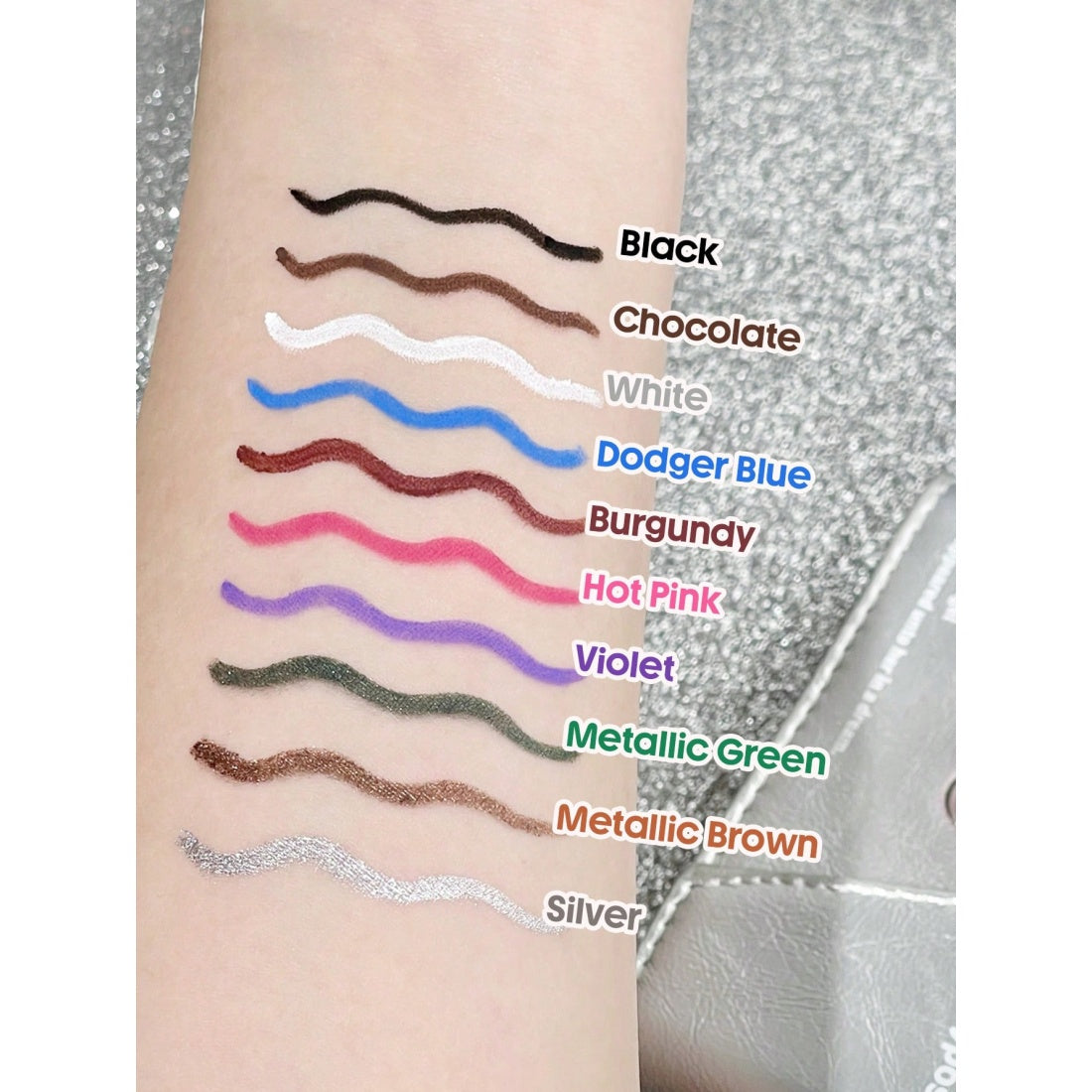 Delineador en gel multiusos de larga duración SHEGLAM Boldline-Borgoña