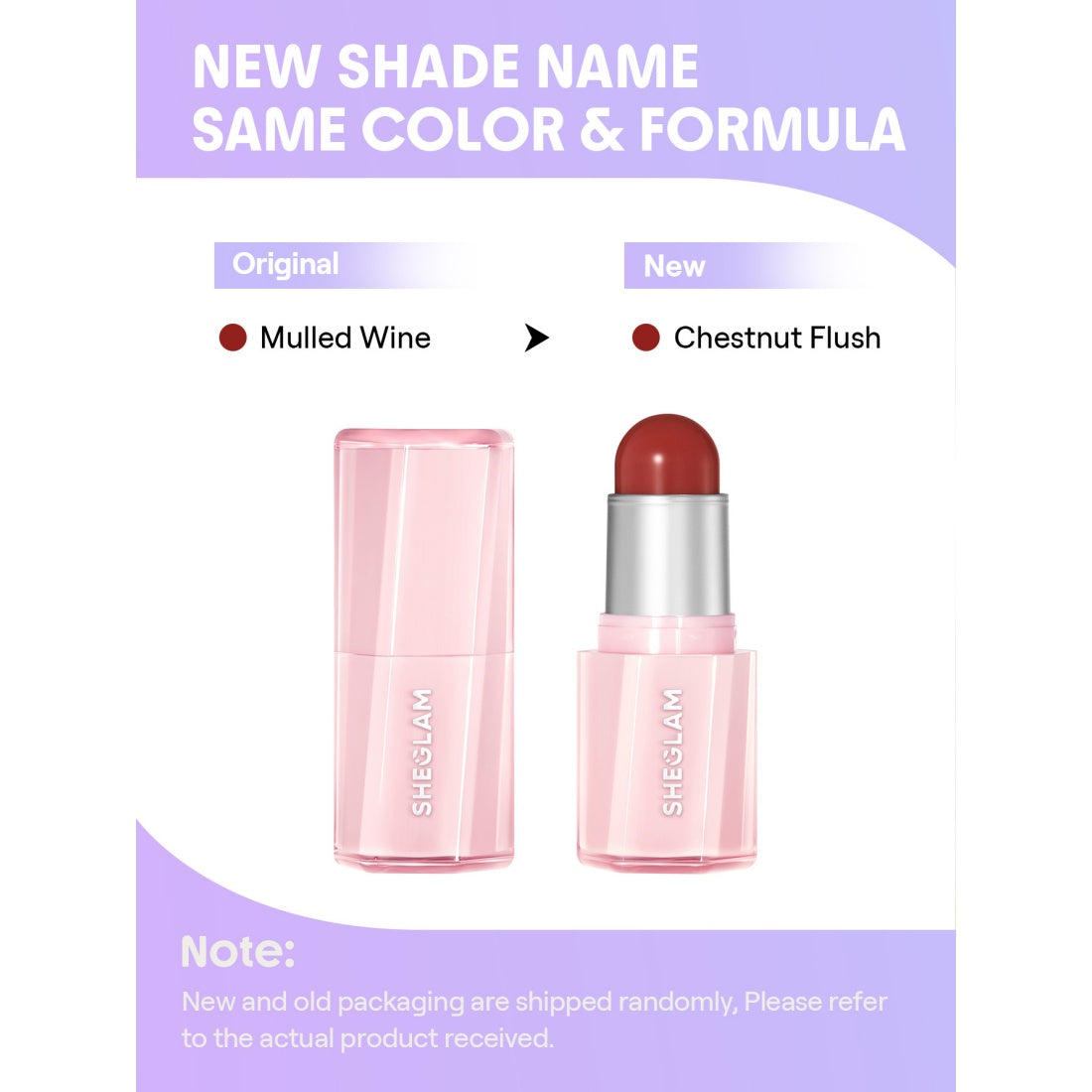 SHEGLAM Buttery Bliss Blush Stick - 204 Chestnut Flush
