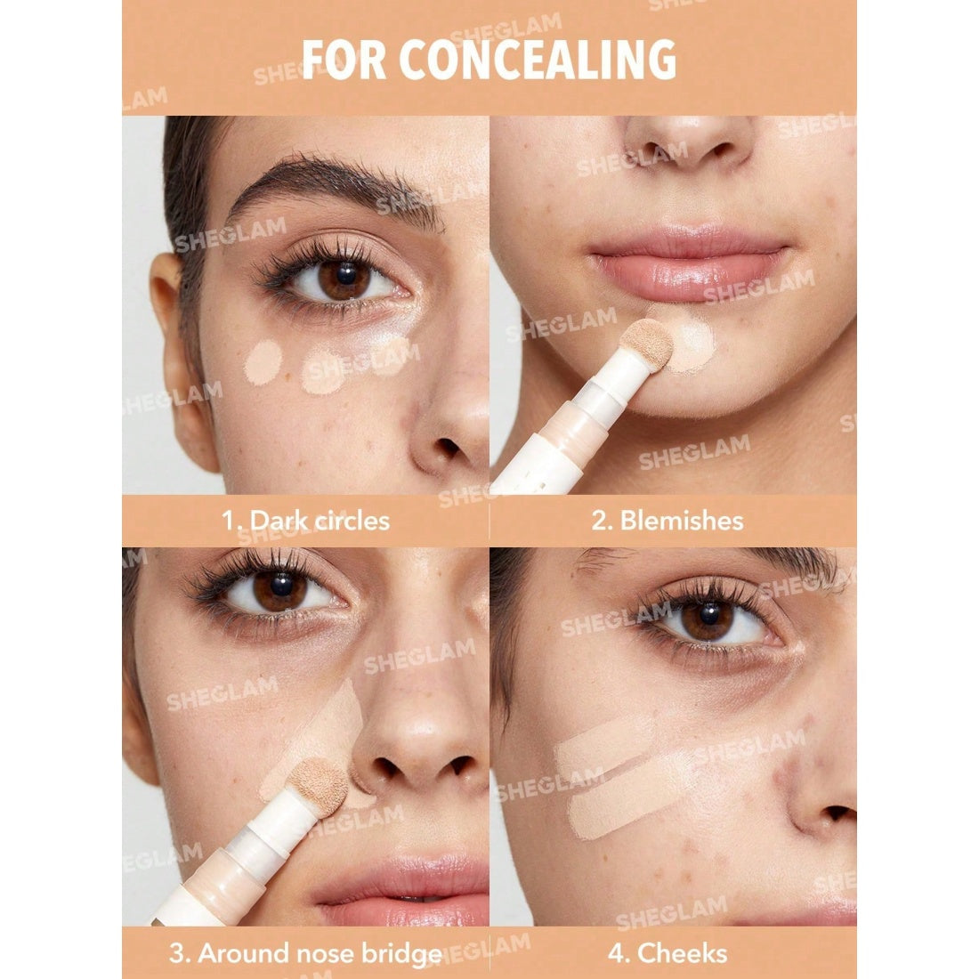 SHEGLAM Complexion Boost Concealer-Fair