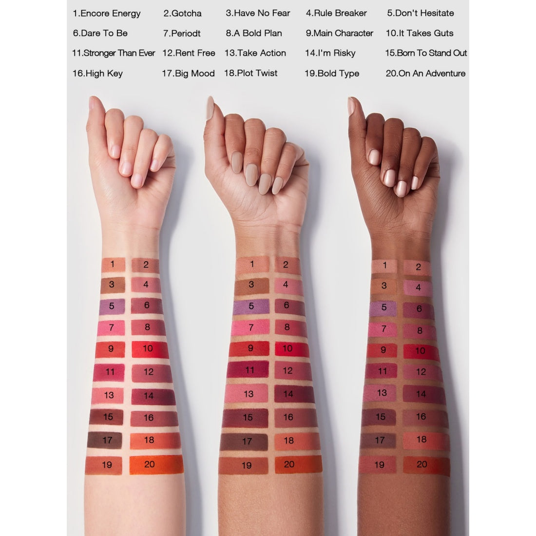 SHEGLAM Dynamatte Boom langanhaltender matter Lippenstift – 001 Encore Energy