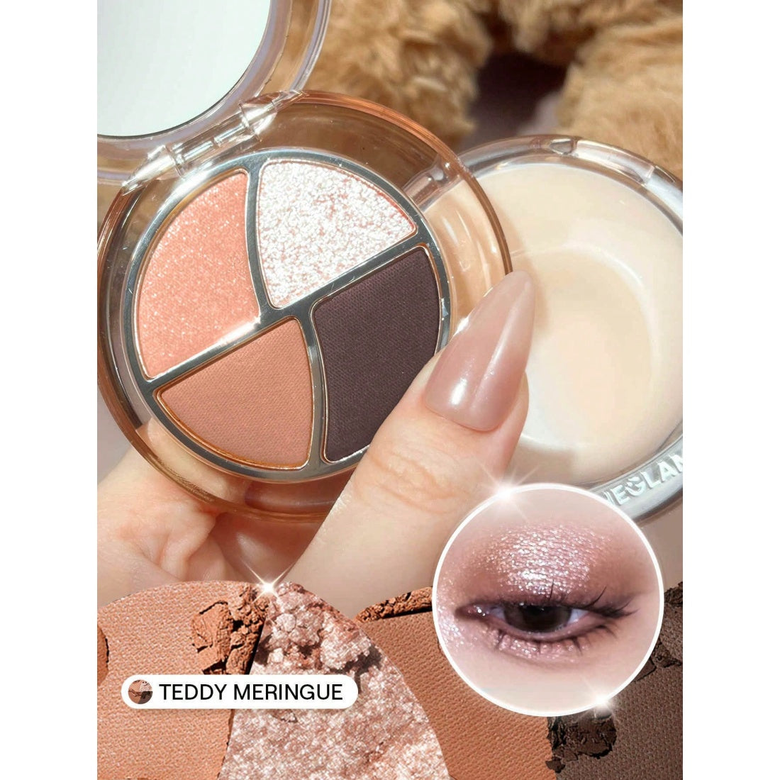 SHEGLAM Daydreamer Mini Palette-Teddy Meringue
