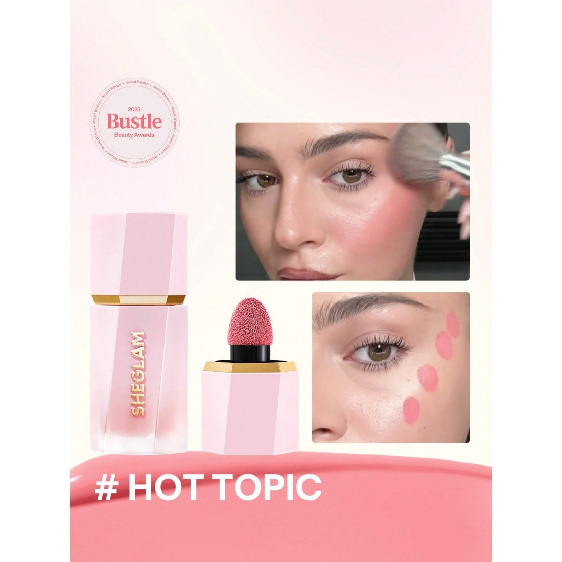 SHEGLAM Colorete Líquido Color Bloom-004 Hot Topic