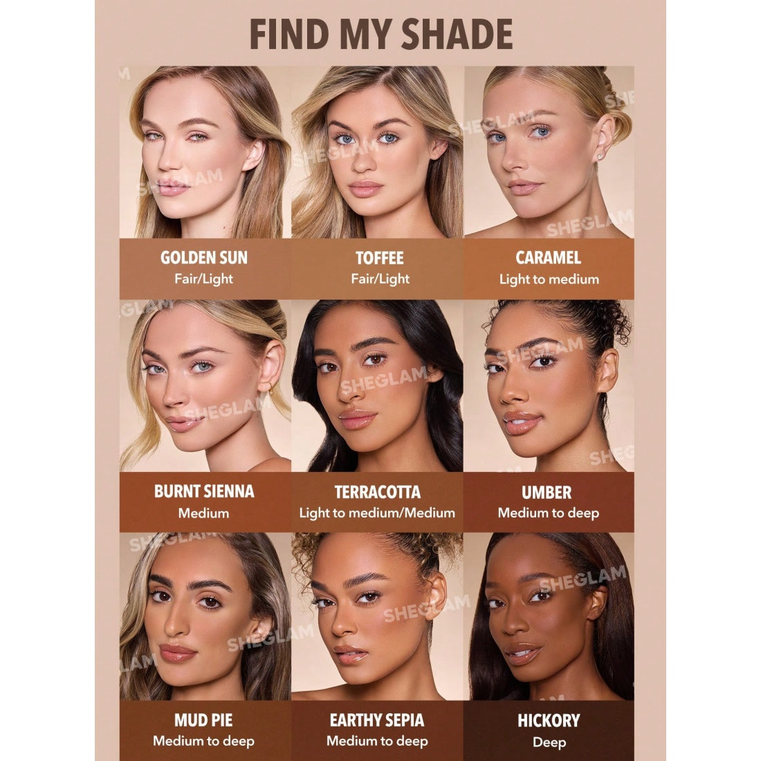Bronzer liquide mat SHEGLAM Sun Beam - 12 Terracotta