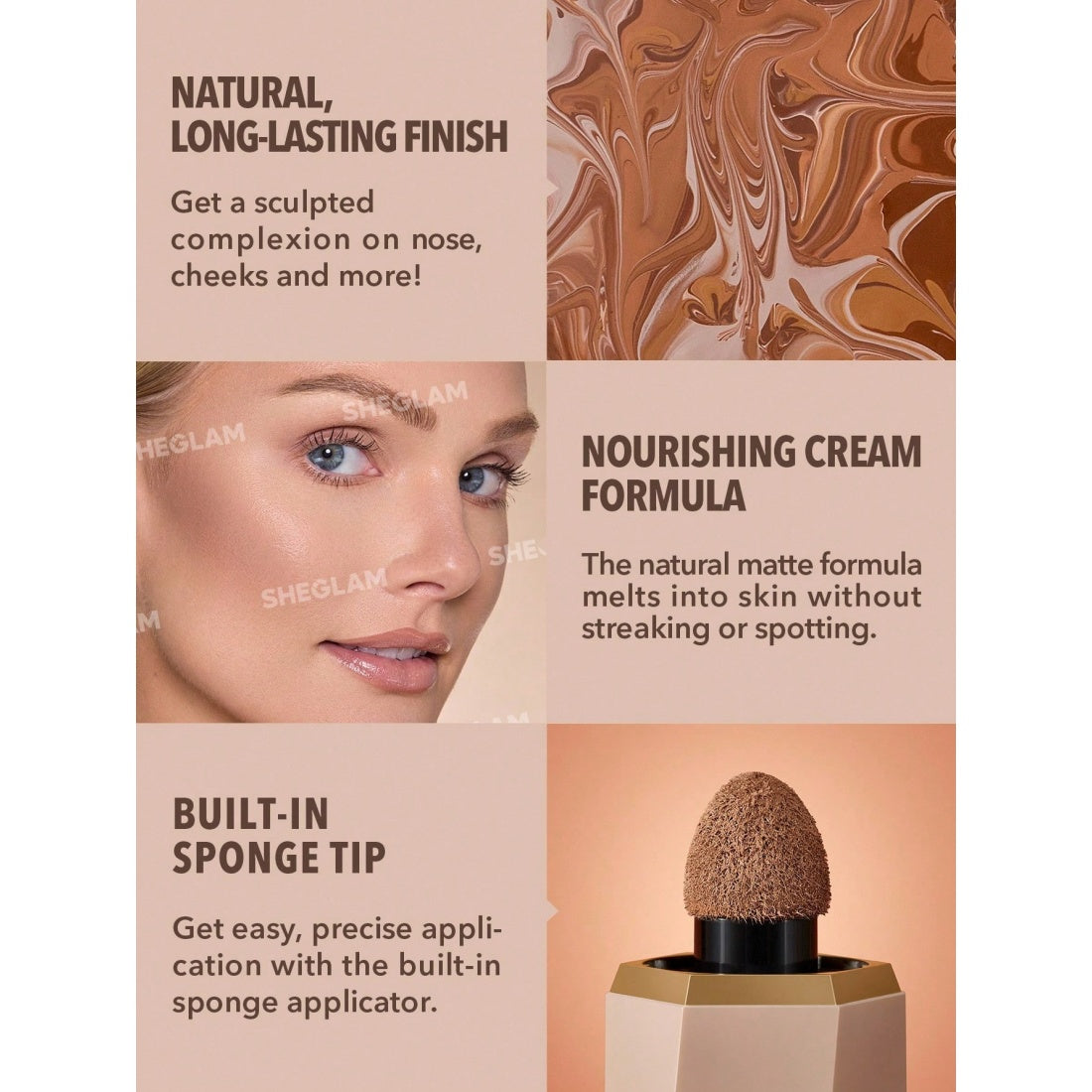 SHEGLAM Sun Sculpt Flüssig-Konturpuder-07 Tawny Amber