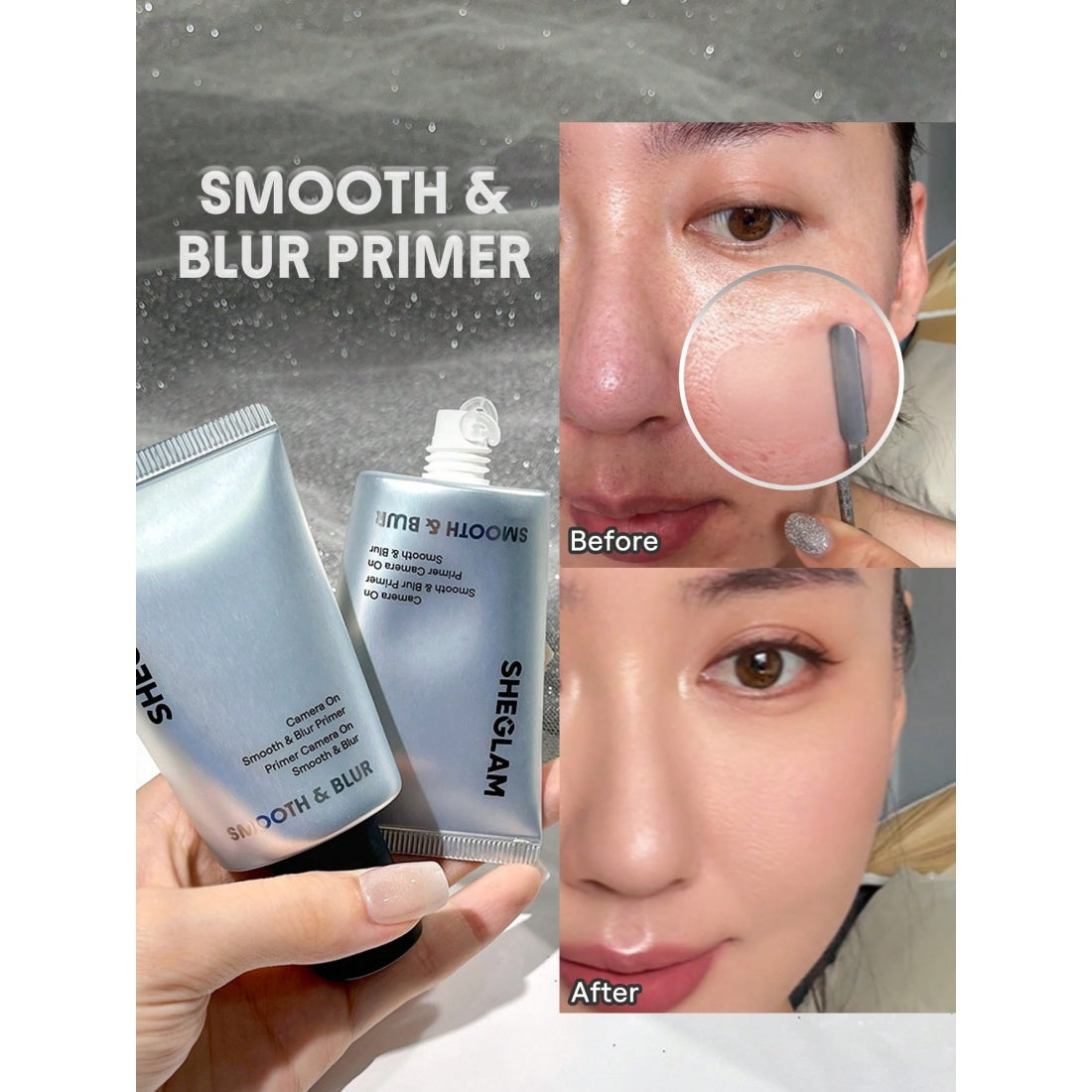 SHEGLAM Camera On Smooth & Blur Primer – Transparent