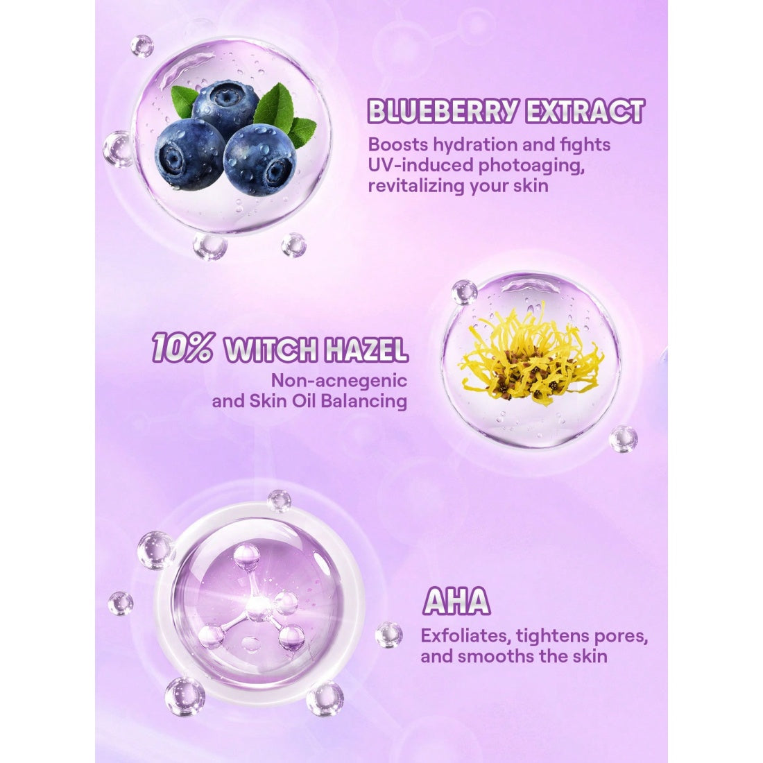 Prebase hidratante Good Grip de SHEGLAM - Arándano + AHA - 15 ml