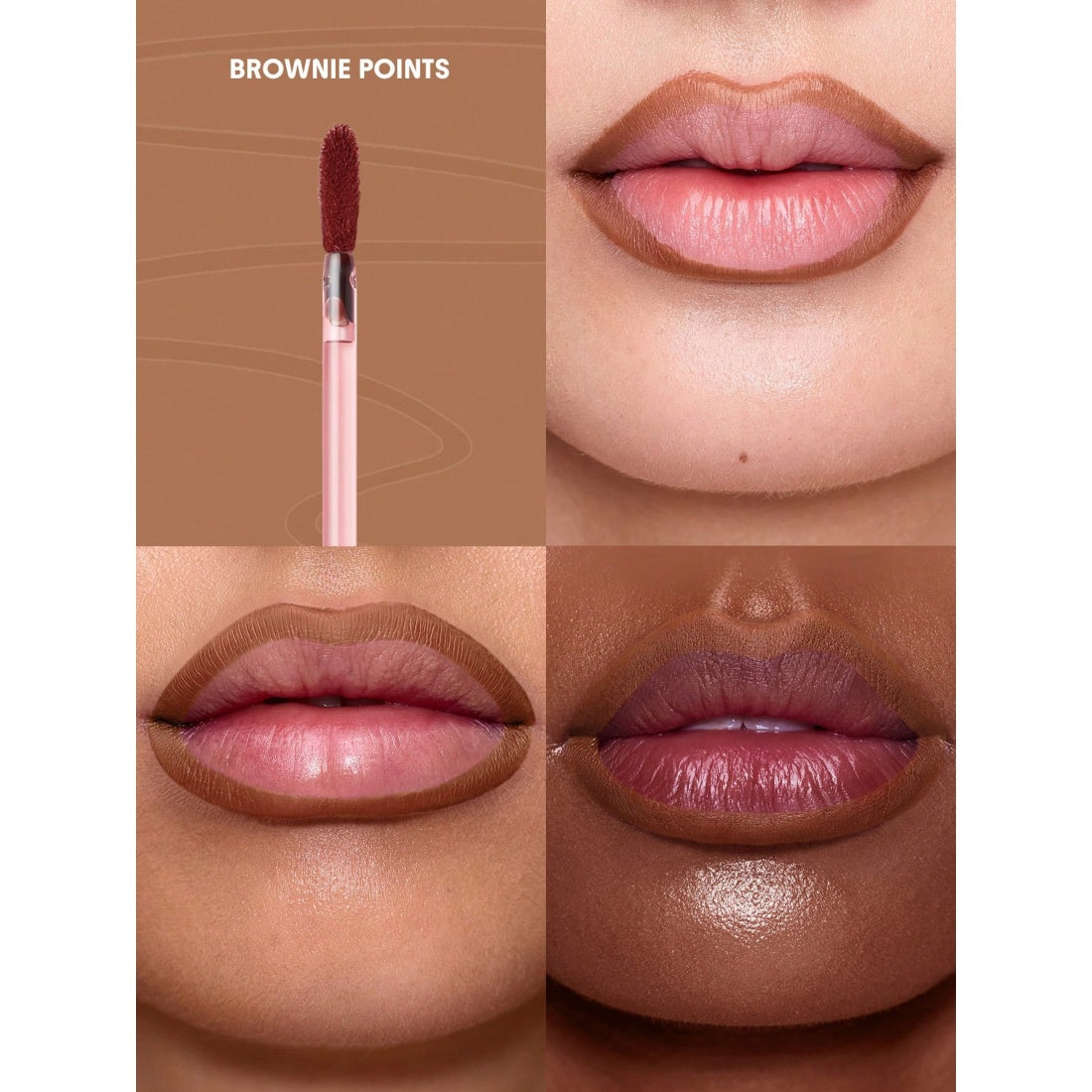 Tinte delineador de labios despegable SHEGLAM Fall In Line-011 Brownie Points