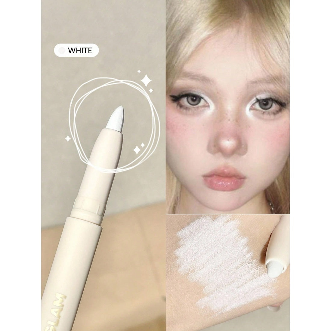 SHEGLAM Big N' Bright Eye Pencil-04 White