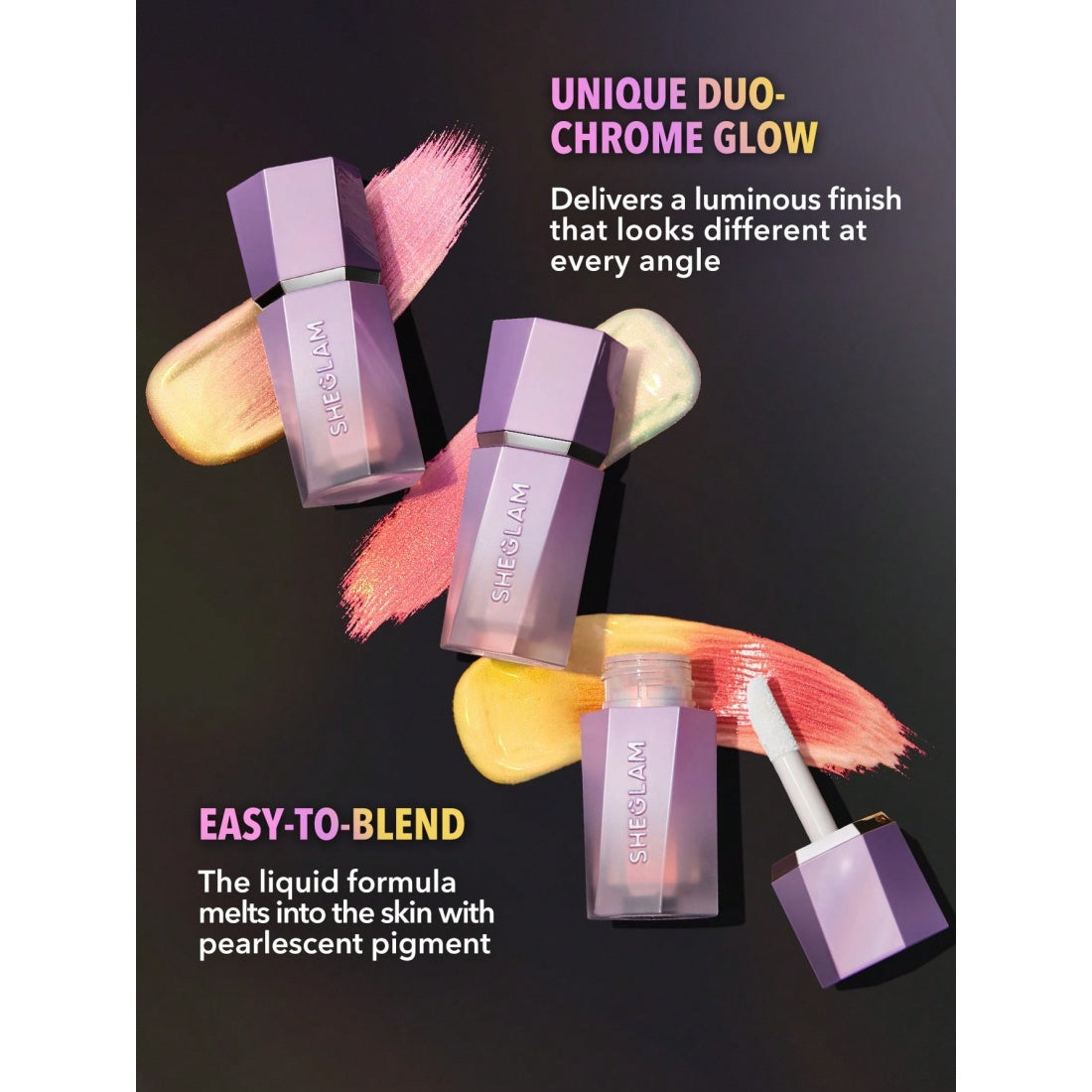 Iluminador líquido SHEGLAM Chroma-Glow Bloom-90 Flying Comet